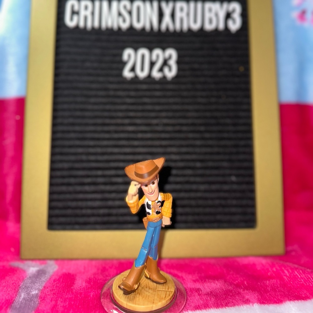 Like new, ‘Woody’ from Toy Story Disney Infinity for PlayStation 4!